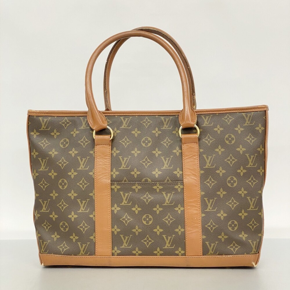 Louis Vuitton Monogram Weekend PM Tote Bag M42425 Brown Men's - Picture 12 of 12